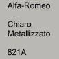 Preview: Alfa-Romeo, Chiaro Metallizzato, 821A.